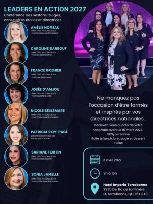 Leaders en action,  3 Avril 2027